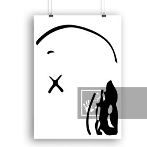 Ψηφιακά Προιόντα Αφίσα Friend Best Mans KAWS