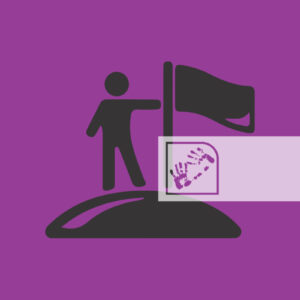 Ψηφιακά Προϊόντα Άνθρωπος Σημαία σε Πλανήτη