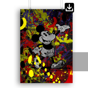 Ψηφιακή Λήψη Αφίσα Mickey Mouse