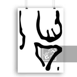 Ψηφιακό Προιόν Αφίσα Best Friend Mans KAWS