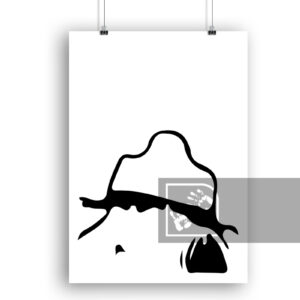 Ψηφιακό Προιόν Αφίσα Friend Best KAWS