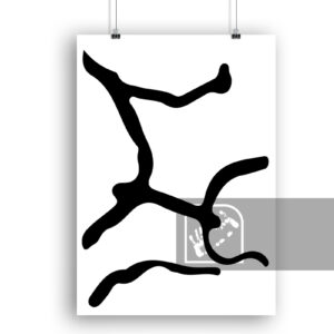 Ψηφιακό Προιόν Αφίσα Friend Best Mans KAWS