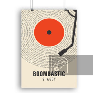Ψηφιακό Προϊόν Αφίσα Τραγούδι Boombastic